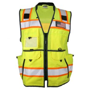 NEW ULTIMATE CONSTRUCTION VEST Style # 1823 Lime