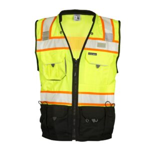 Kishigo, Professional Surveyors Vest, Black Series