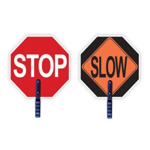 1865E - Engineering Grade Stop/Slow Traffic Safety Paddle