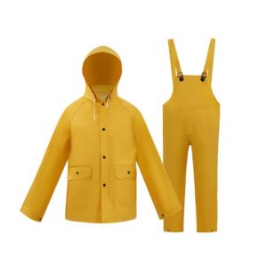 Flame Retardant 0.35mm Heavy Weight Rain Suit