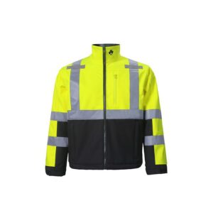 SHL35C-3 - High Viz Softshell Jacket Lime