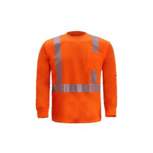 TL123C-2 - High Viz Long Sleeve Jersey T-shirt
