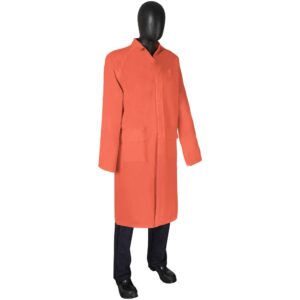 DURAWEARâ„¢ PVC/POLYESTER RAIN COAT ORANGE