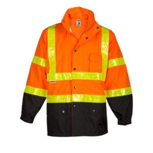 Kishigo Storm Stopper Pro Rainwear Jacket Orange