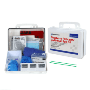 Wall-Mount Bloodborne Pathogen (BBP) And Bodily Fluid Spill Kit