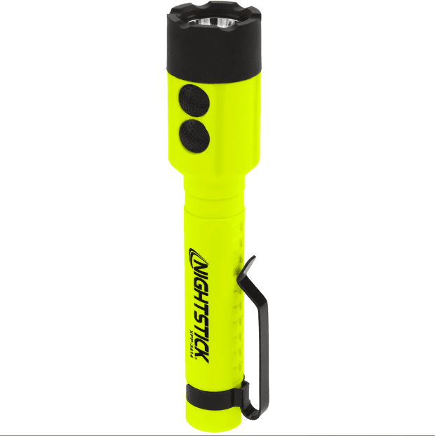 DUAL-LIGHT FLASHLIGHT W/TAIL MAGNET