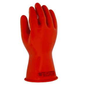 Class 0 Rubber Insulating Glove with Straight Cuff - 11"