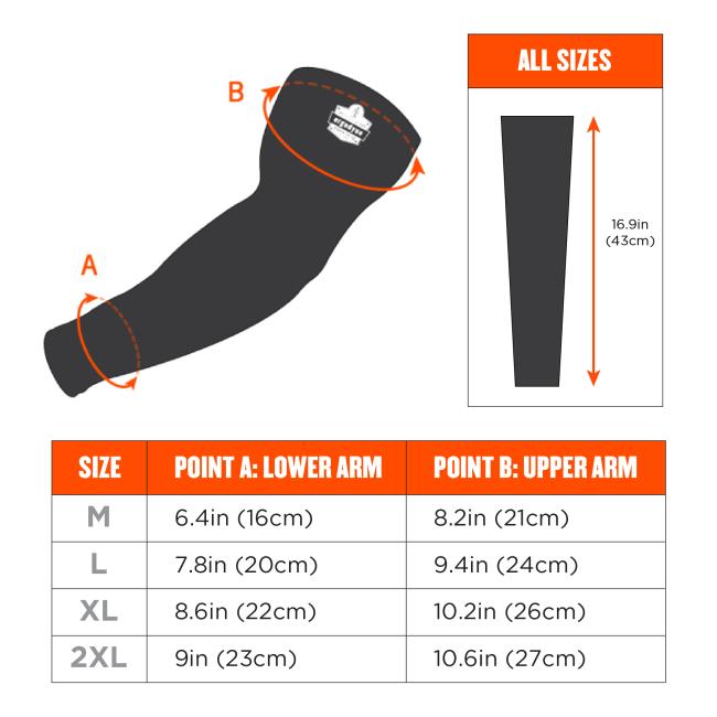 Chill-Its 6690 Cooling Arm Sleeves - Performance Knit (Pair)