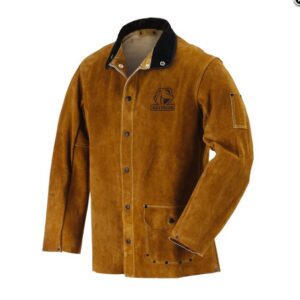 Black Stallion Split Cowhide Welding Jacket 30WC