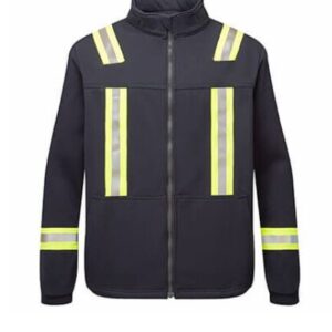 Portwest - Striped Fleece Full Zip Jacket Navy
