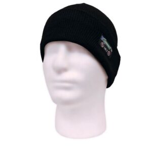 Kermel Knit Rib Folded Toque
