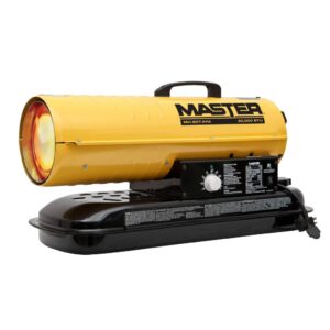 Master 80,000 BTU Battery Operated Kerosene/Diesel Forced Air Heater with Thermostat