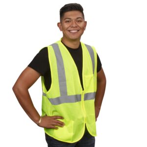 Cordova, Class 2 Type R Mesh Safety Vest: COR-VZ261P