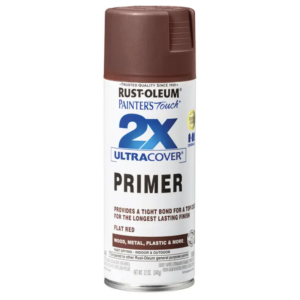 2X Ultra Cover Primer Spray, Red, Rustoleum: RUS-334018
