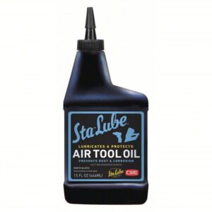CRC Air Tool Oil, Petroleum,15 oz Container Size, Bottle: CRC-SL2531