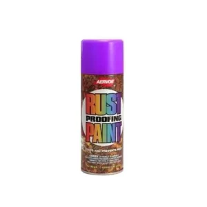 Aervoe 300 12 oz. Safety Purple DTM Rust Proof Enamel Any-Way Paint- AER-300