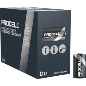 Duracell, D12 Procell Professional Alkaline Battery- DUR-PC1300