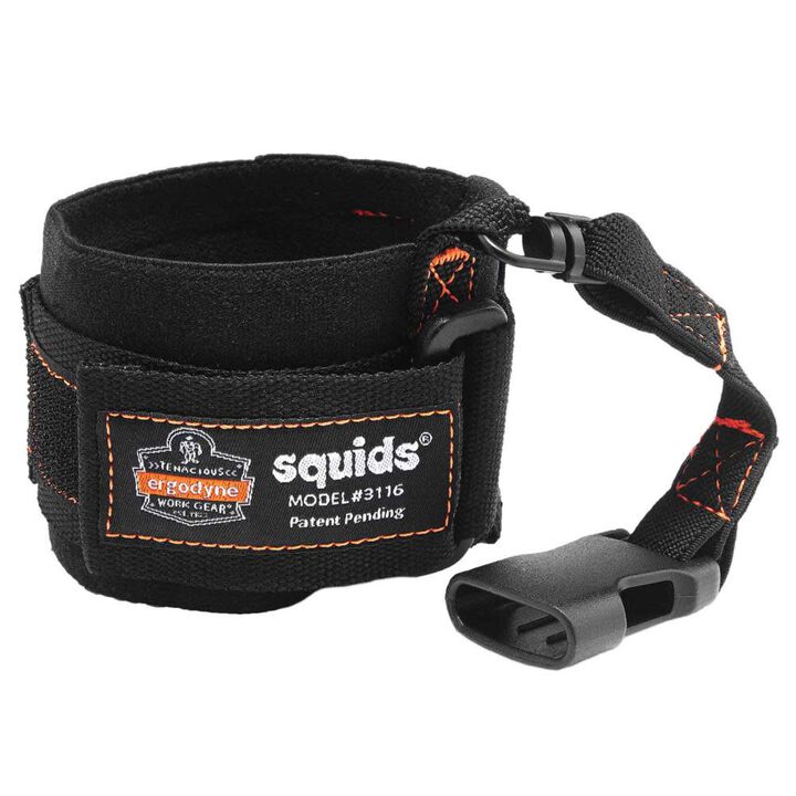 Ergodyne Squids 3116 Pull-On Wrist Lanyard with Buckle - 3 lbs: ERG-19057