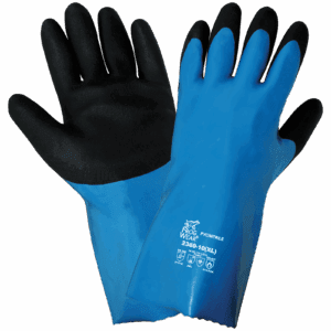 GGS, FrogWear® Premium Waterproof Antimicrobial 12" Chemical Handling Gloves: GGS-2360