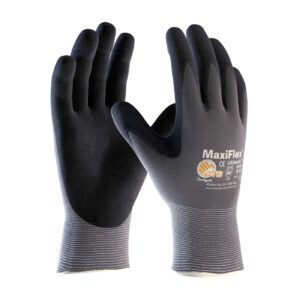 PIP, MaxiFlex® Ultimate™ Seamless Knit Nylon/Elastane Glove with Nitrile Coated MicroFoam Grip: PIP-34-874