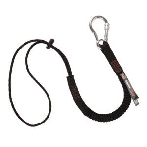 Ergodyne, Squids 3105 Tool Lanyard, Carabiner and Cinch Loop, 15lbs: ERG-19005-EA