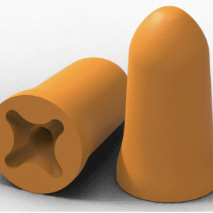 HexArmor, accuFit Disposable Orange Uncorded Ear Plugs: HEX-18-1