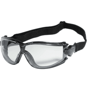 Liberty Safety, Challenger II Foam-Lined Clear Safety Goggles: LIB-1778C-AF