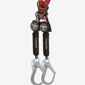 FallTech, 6' DuraTech® Mini Class 1 SRL-P with Steel Rebar Hooks: FAL-72706TB3