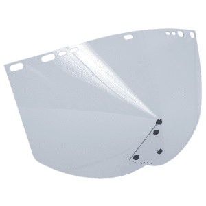Jackson Safety, Acetate Clear Face Shield Window – Shape P: JAC-29060