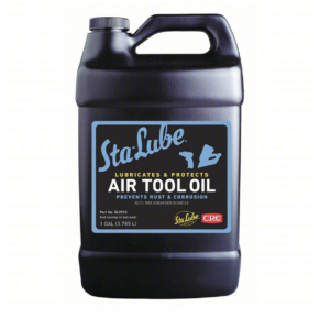STA Lube, 1 gal Air Tool Oil Petroleum Bottle: CRC-SL2533