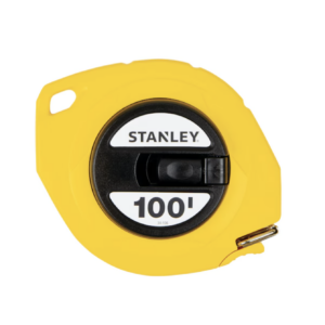 Stanley, 3/8inx100ft Closed Case Long Tape: STA-34-106