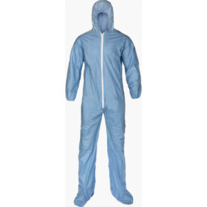 Lakeland, Pyrolon® Plus 2 Coverall W/ Hood and Boots: LAK-7414B