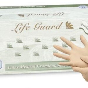Lifeguard, Latex Powder-Free 6 Mil Low Friction Gloves: LIF-120