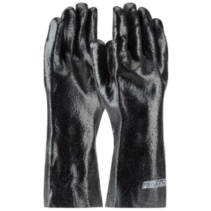 PIP, ProCoat PVC Dipped 14" Gloves with Interlock Liner and Semi-Rough Finish: PIP-58-8040