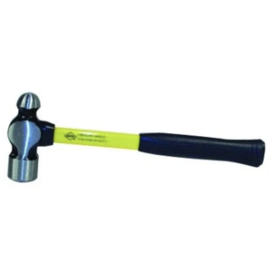 NUPLA, 16oz Machinist Ball Pein Hammer with Fiberglass Handle: NUP-21-016
