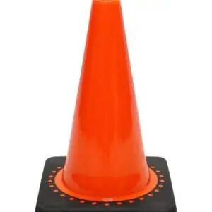 JBC,  18" PVC Traffic Cone: JBC-RS45015C