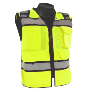 Liberty Safety, HiVizGard™ All Mesh Class 2 Surveyor Vest: LIB-C16019G